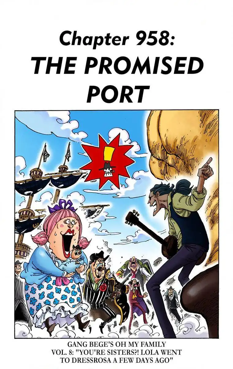 One Piece - Digital Colored Comics Chapter 958 1